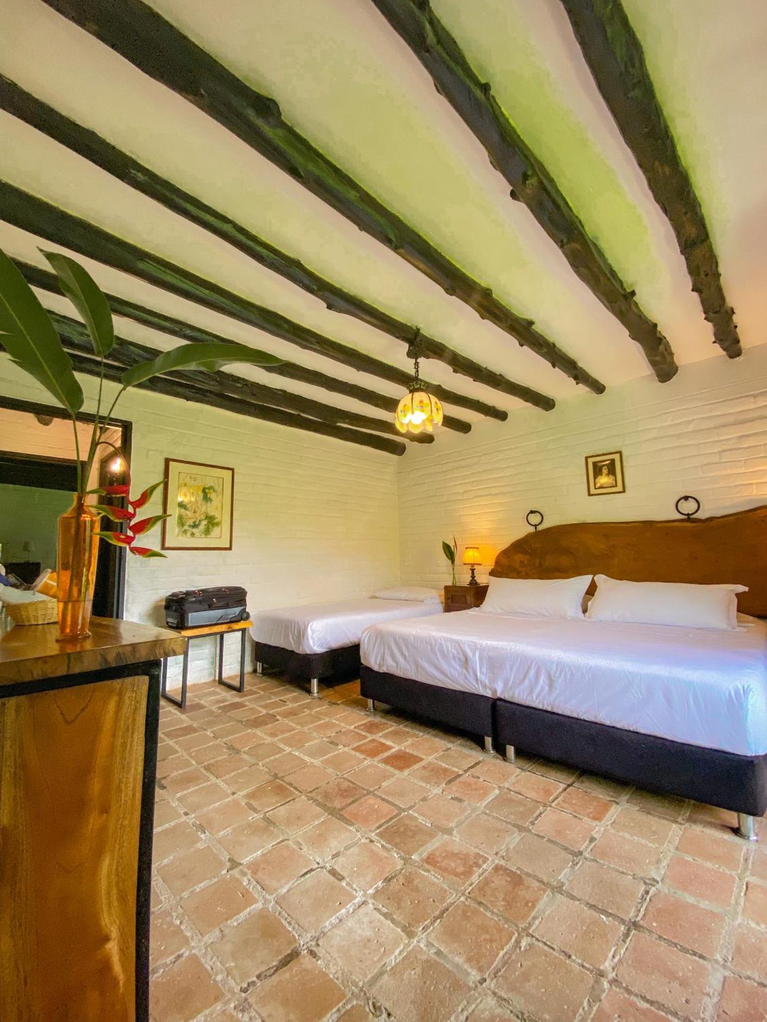 Eco Hotel Hacienda El Diamante Buga Oda fotoğraf